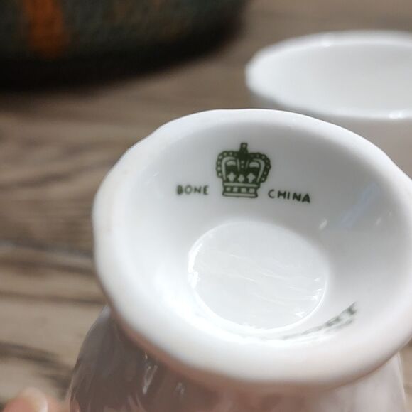 Coalport Countryware White Footed Egg Cup Set of 2 Vintage - Picture 4 of 9